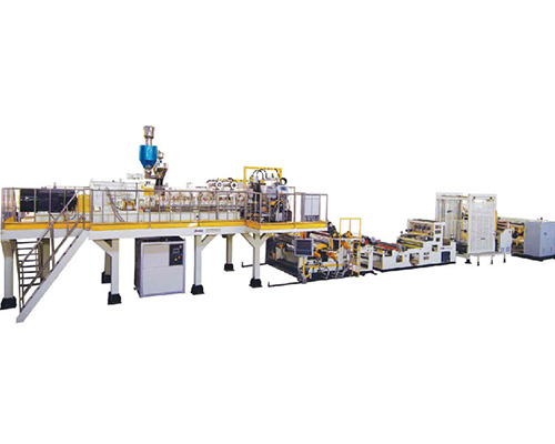 PLA sheet extrusion machine