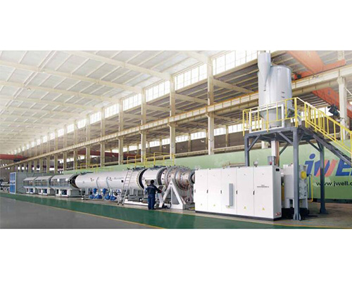 HDPE Solid Wall Pipe Extrusion Machine