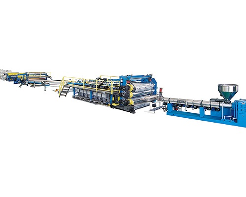 PP PE ABS PVC PVDF Sheet Extrusion Line 