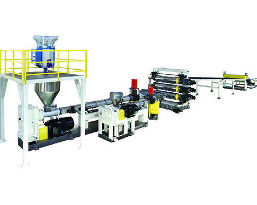 PMMA GPPS sheet extrusion machine