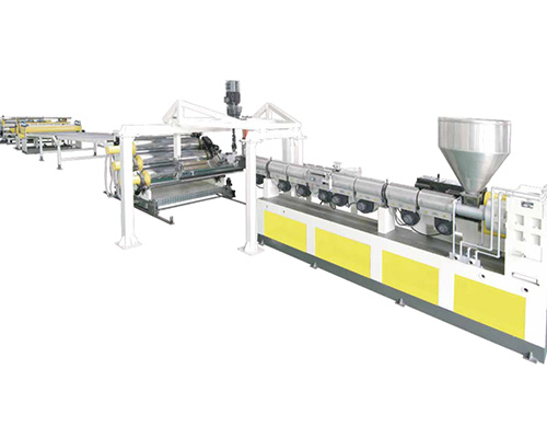 PC sheet extrusion machine