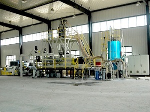 PET sheet extrusion machine