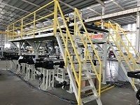 PET sheet extrusion machine