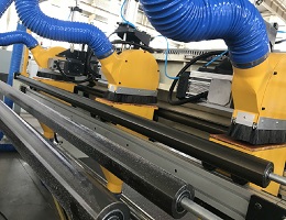 PC sheet extrusion machine