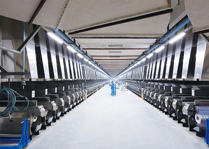 POY spinning machine